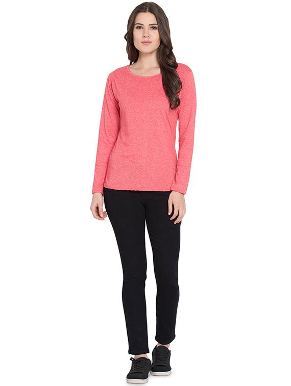 round neck solid tee - 16168682 - Standard Image - 3