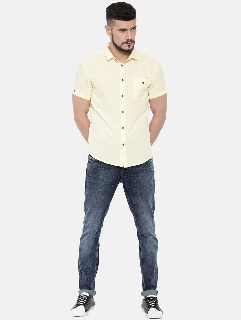 blue denim heavy washed jeans - 16170787 - Standard Image - 3