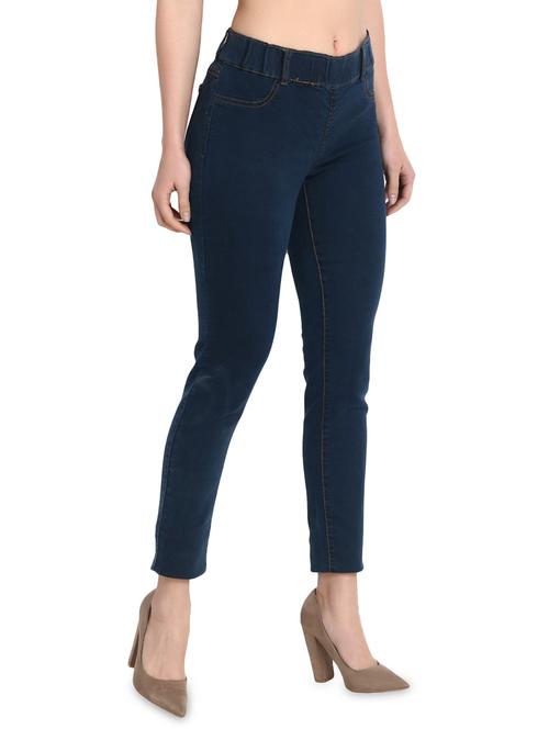 high rise ankle length jegging - 16171960 -  Standard Image - 0