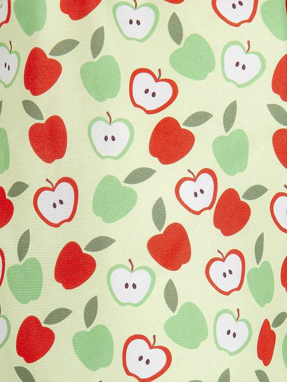 green polyester frock - 16173629 -  Standard Image - 3