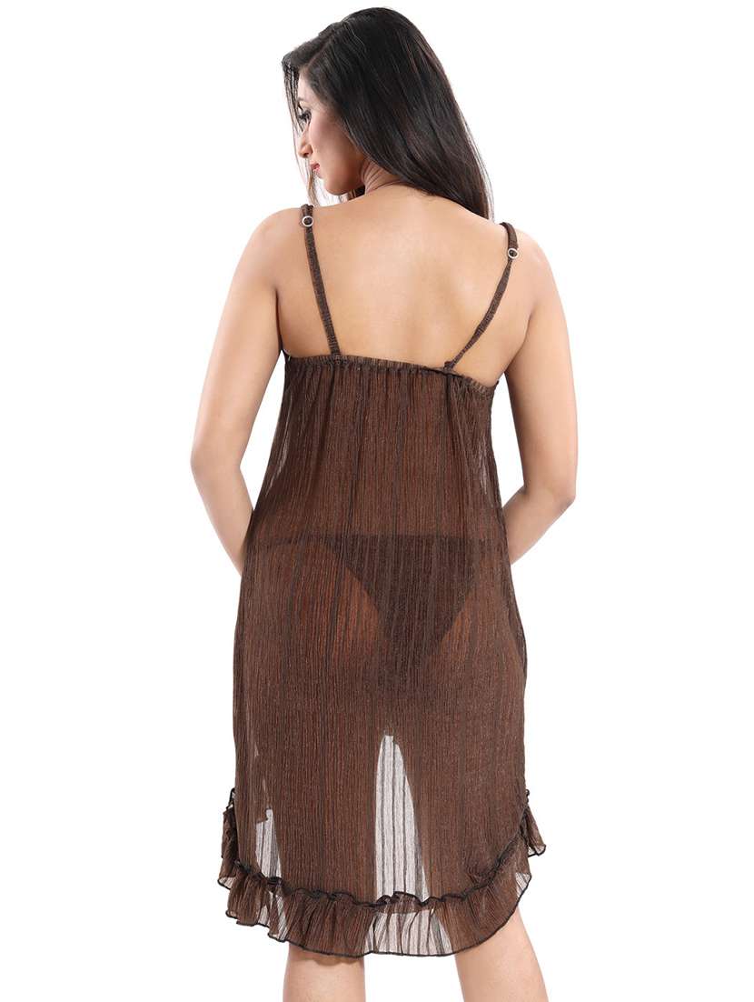 set of 2 lace detail nighties - 16177587 -  Standard Image - 3