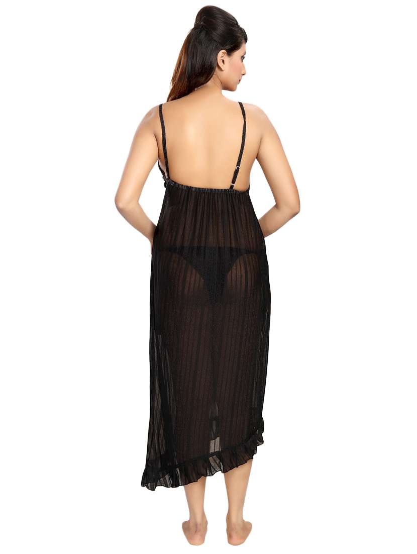 set of 2 lace detail nighties - 16177589 -  Standard Image - 3