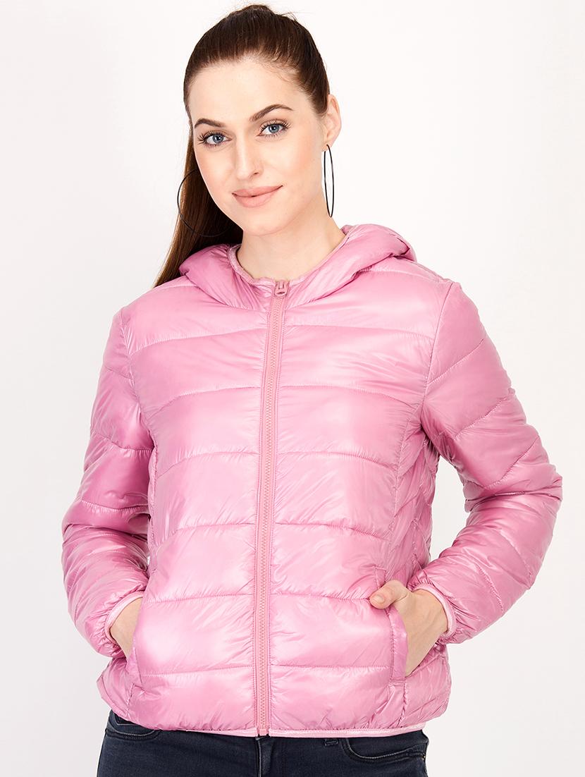 hooded neck quilted jacket - 16179906 - Zoom Image - 0