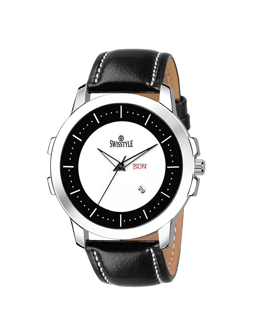 round dial analog watch-(ss-gr804)