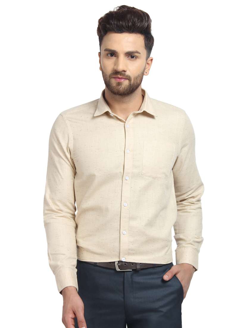 mens solids formal shirt