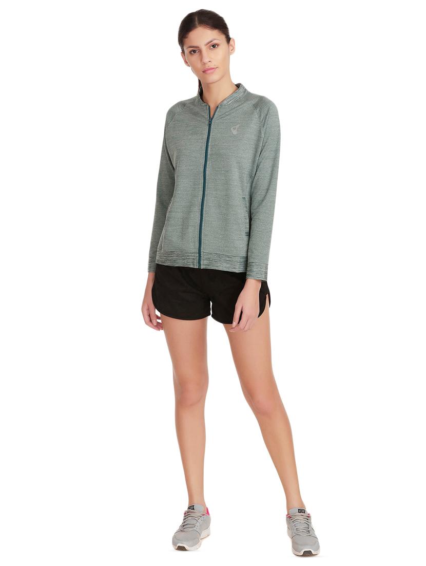 raglan sleeved zip up jacket - 16194239 - Standard Image - 3