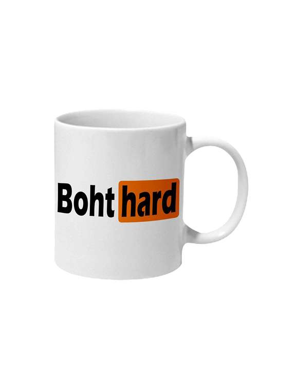 boht hard brush hub style ceramic mug
