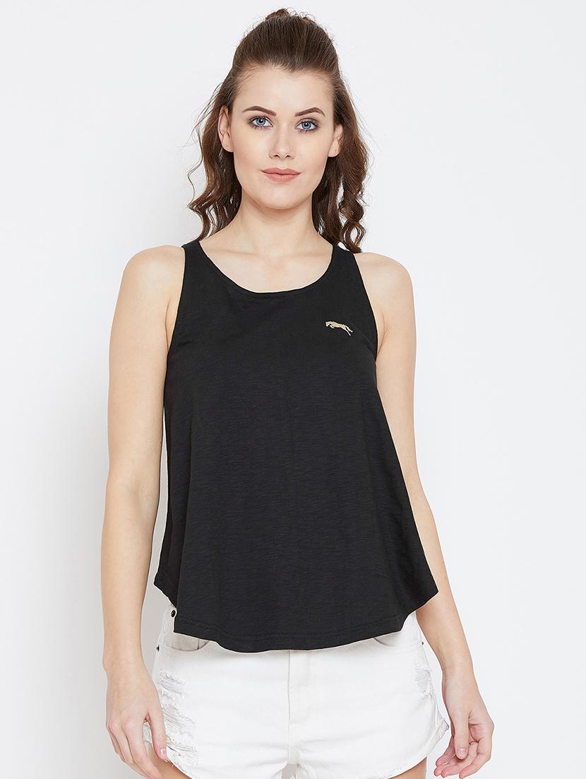 racer back solid top - 16214492 - Zoom Image - 0