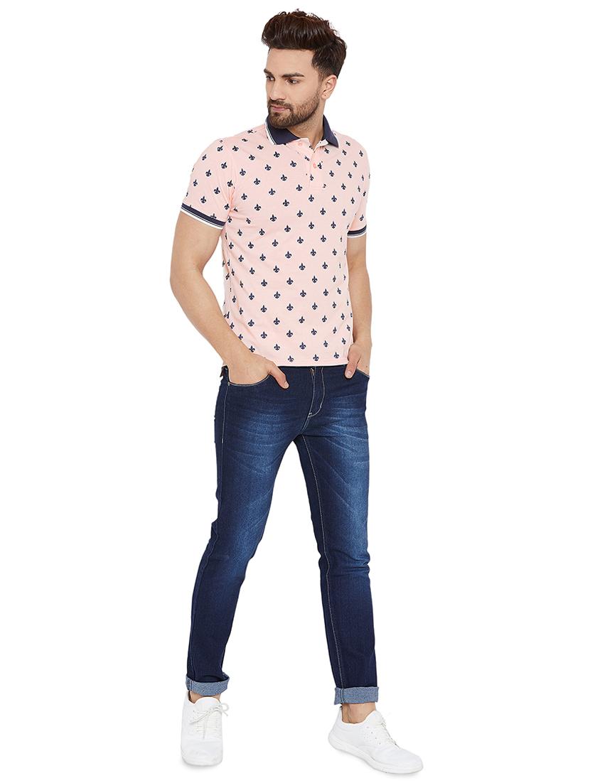 pink all over print t-shirt - 16214506 - Standard Image - 3