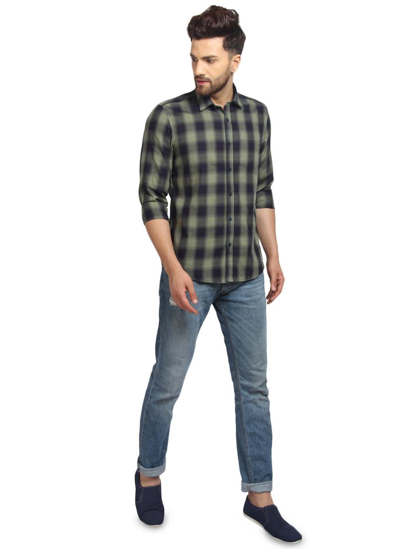 multi colored checkered casual shirt - 16217459 - Standard Image - 3