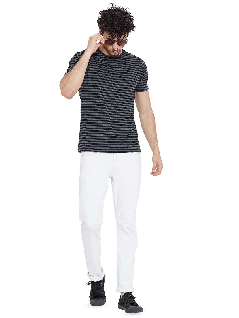 black striped t-shirt - 16218805 - Standard Image - 3