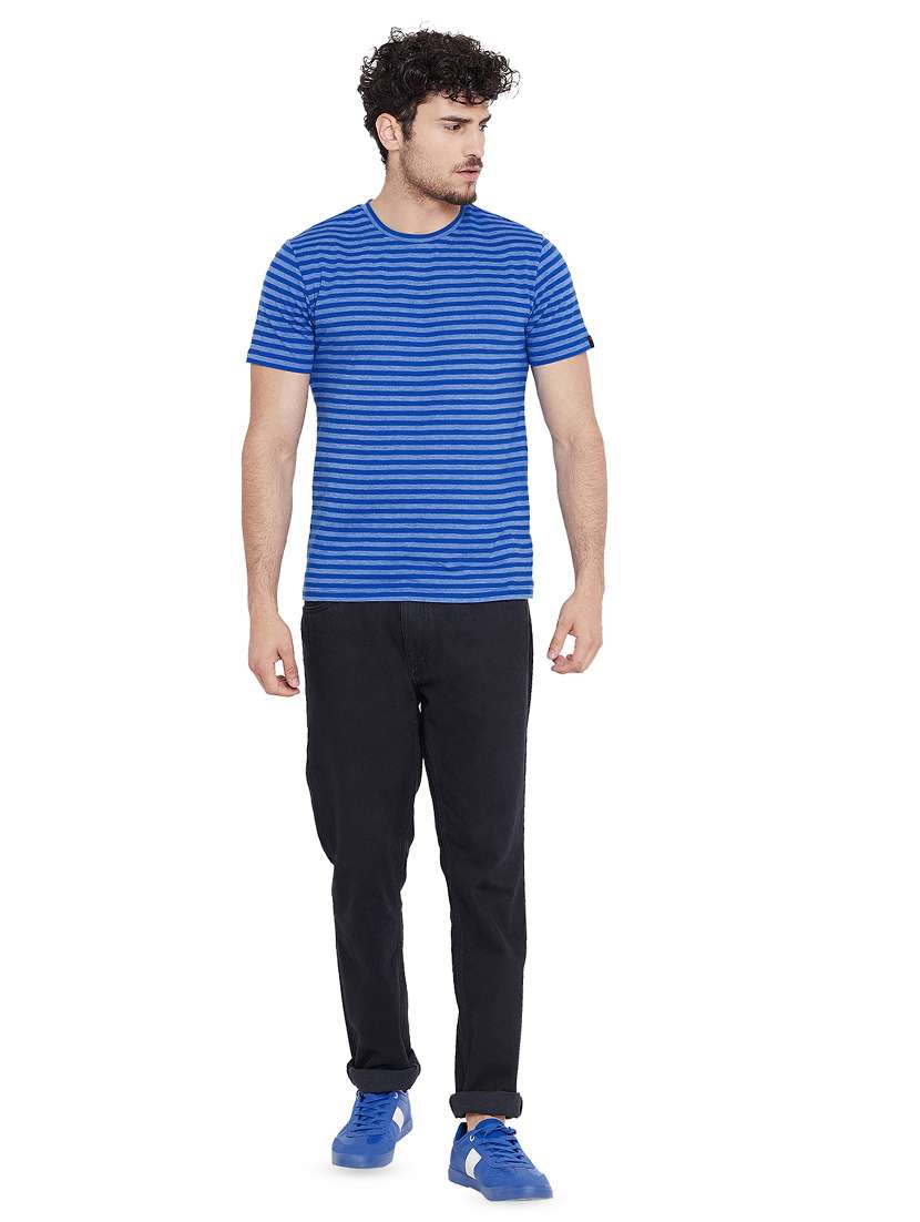 blue striped t-shirt - 16218806 - Standard Image - 3