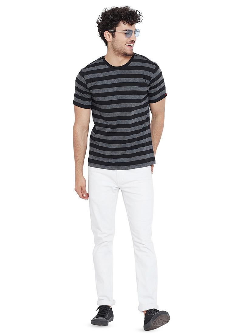 black striped t-shirt - 16218810 - Standard Image - 3