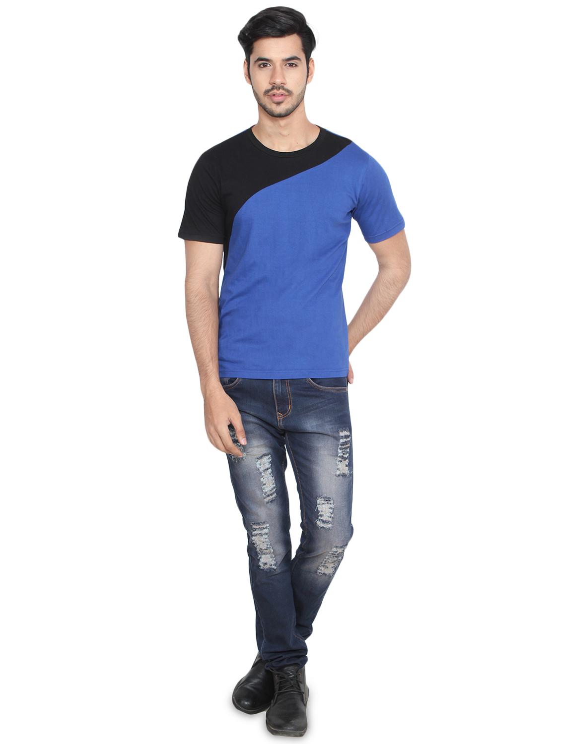 light blue cotton tshirt - 16219370 - Standard Image - 3