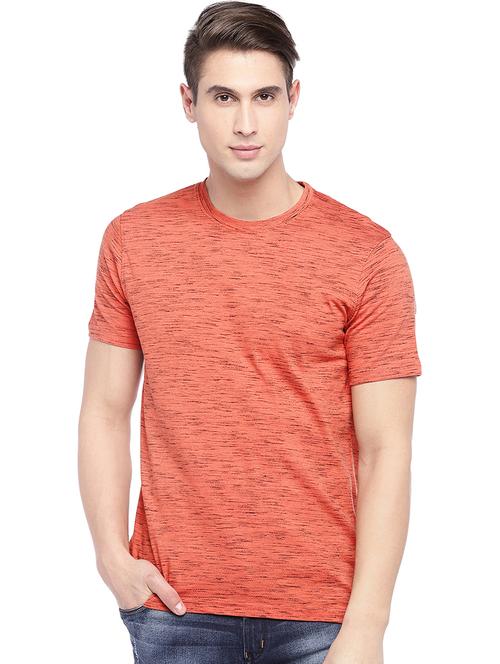 orange cotton t-shirt - 16220263 - Standard Image - 0