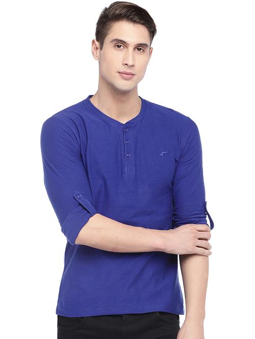 purple solid t-shirt - 16220265 - Standard Image - 0