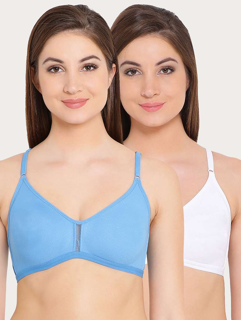 set of 2 mesh insert bra