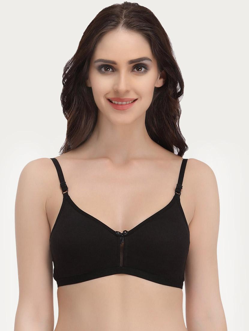 set of 2 bow patch bra - 16221893 - Standard Image - 3