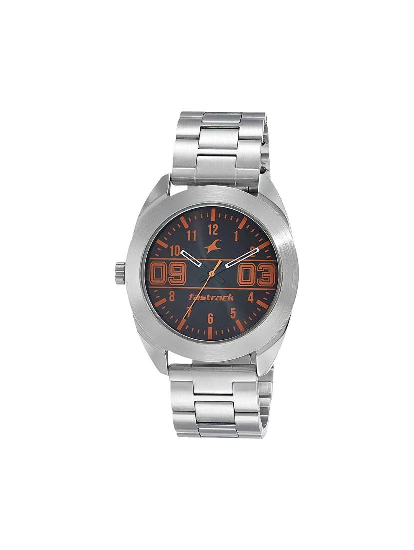 Analog Watch 3175sm02 Fastrack Analog Green Dial Men's Watch