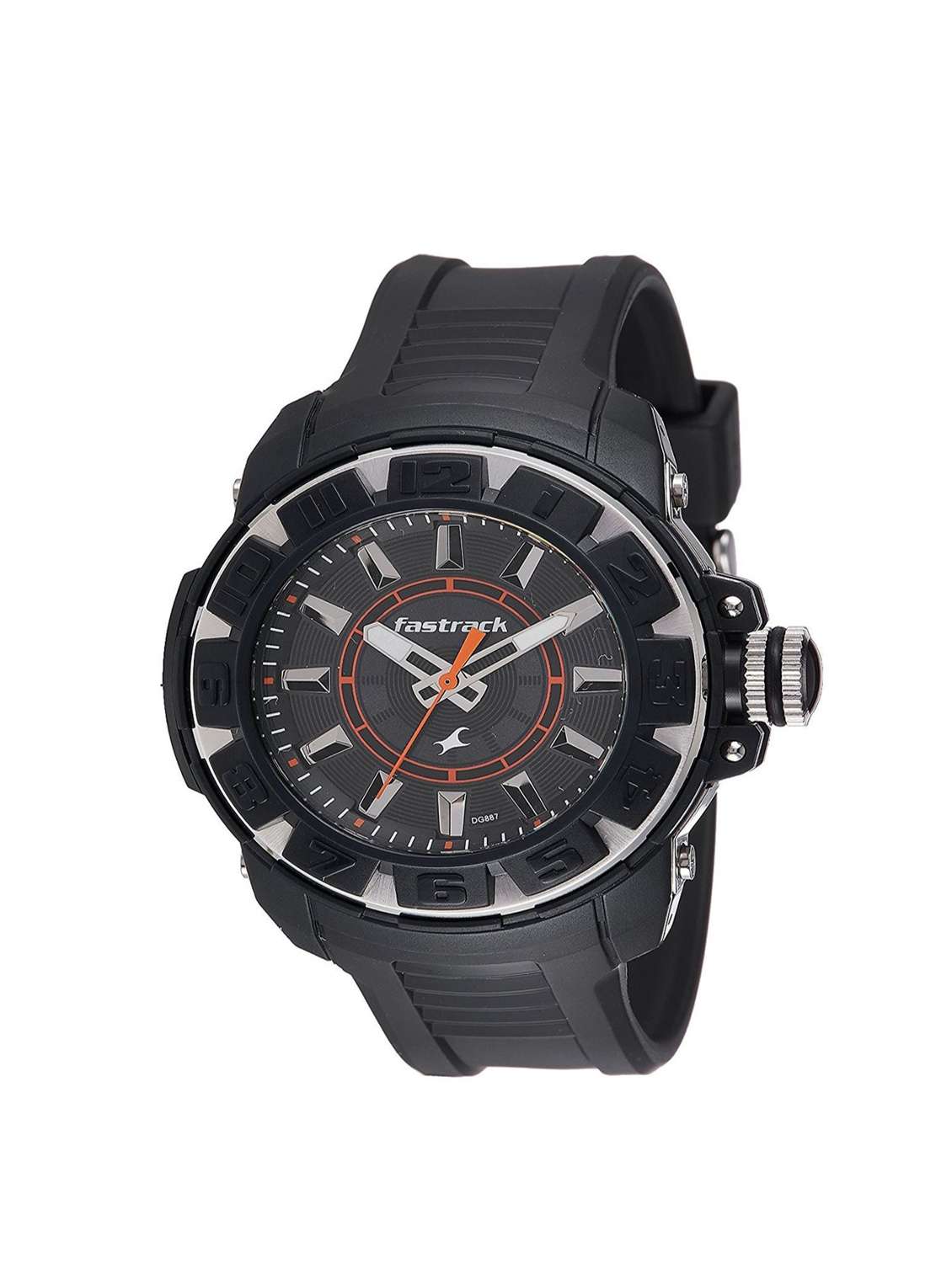 Buy online Fastrack Black Dial Men Watch-9334pp03 from Watches for