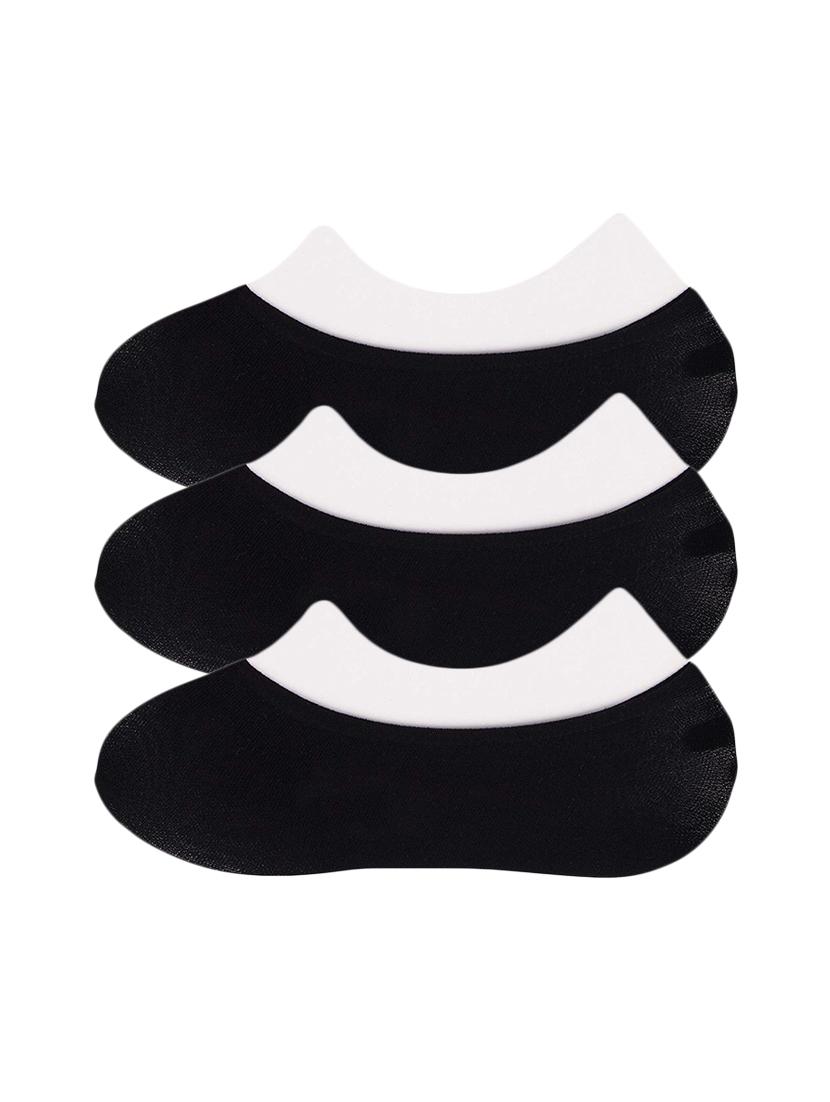 set of 3 black cotton toe seperator sock - 16226606 - Zoom Image - 0