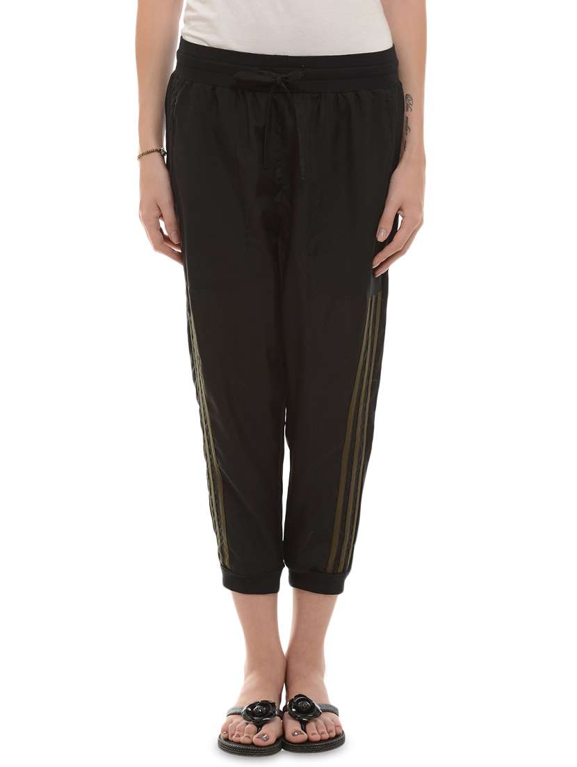side striped drawstring capri - 16227453 - Zoom Image - 0
