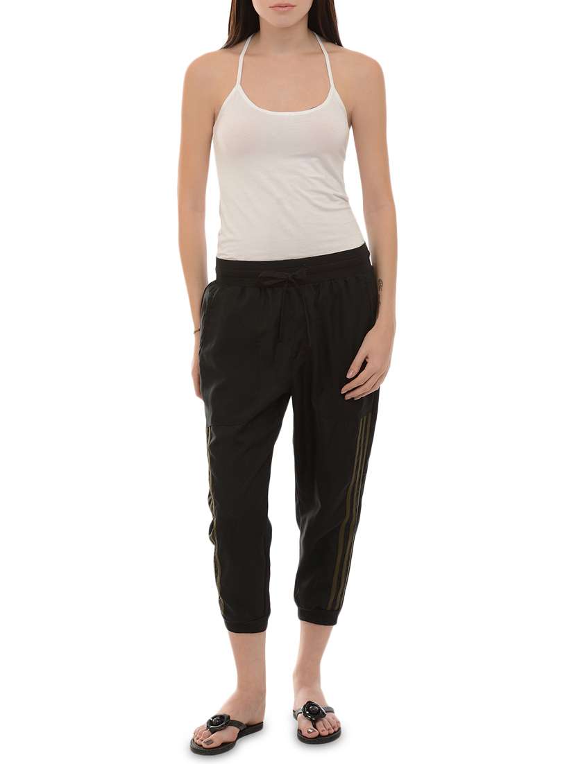 side striped drawstring capri - 16227453 - Standard Image - 3