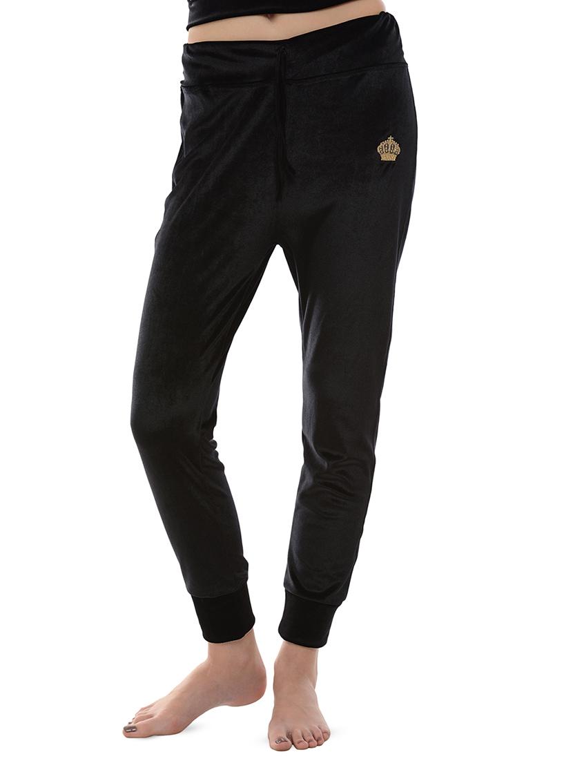 high rise solid drawstring pajama - 16227578 - Zoom Image - 0