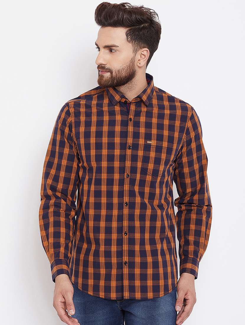 multicolor checkered casual shirt - 16229736 -  Zoom Image - 0