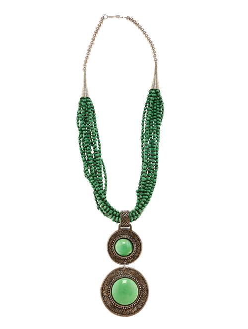 women ethnic daily wear designer necklace - 16234664 - Standard Image - 0