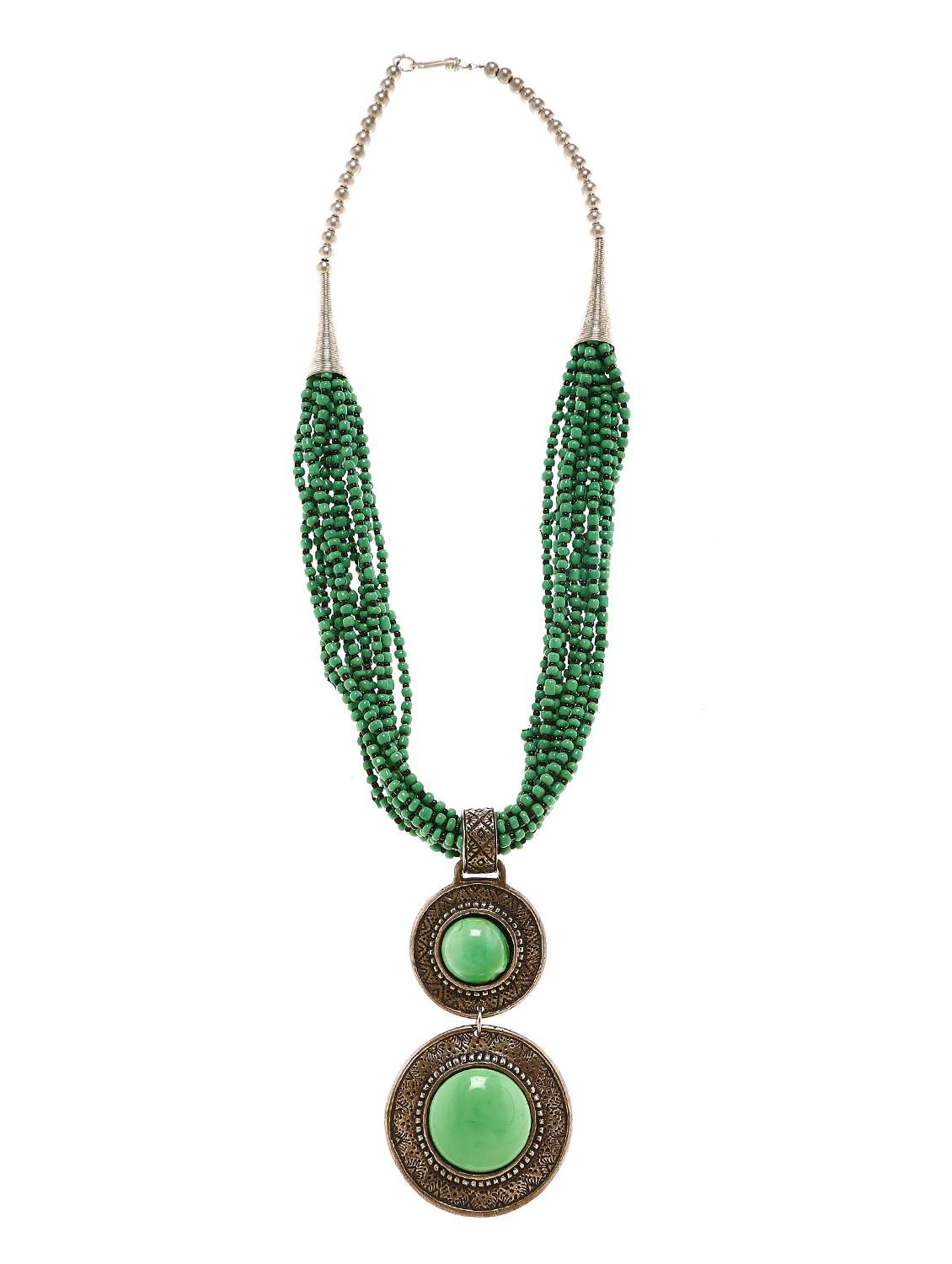 women ethnic daily wear designer necklace - 16234664 - Zoom Image - 0