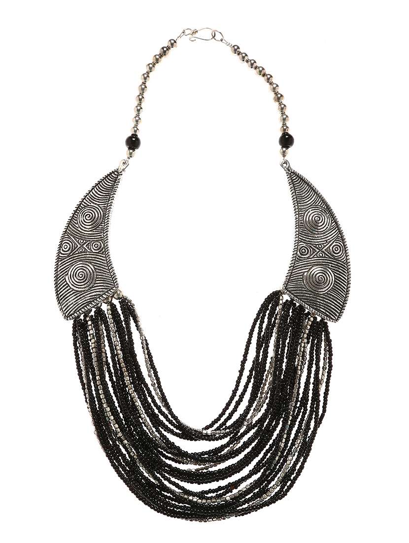 women ethnic daily wear designer necklace - 16234665 - Zoom Image - 0