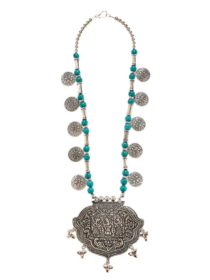 women ethnic daily wear designer necklace - 16234672 - Zoom Image - 0