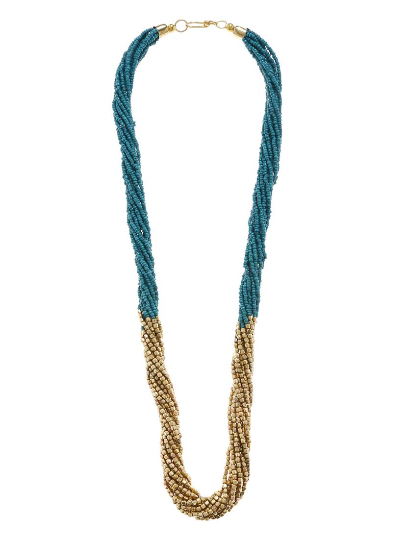 women ethnic daily wear designer beaded necklace - 16234685 - Zoom Image - 0