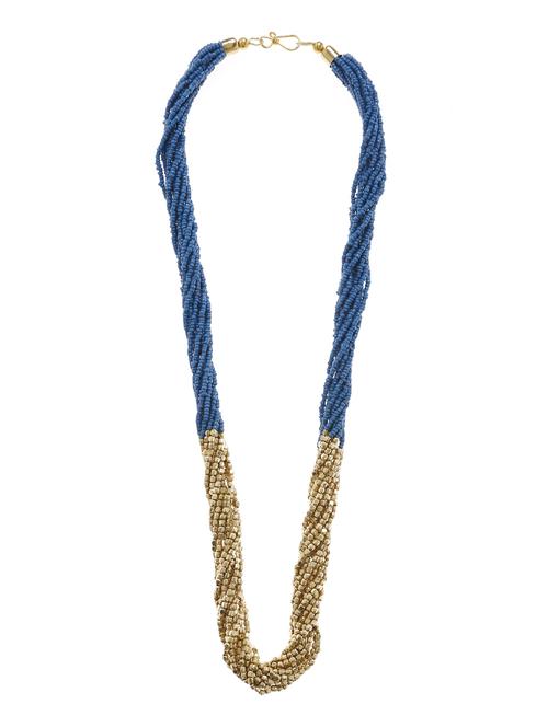 women ethnic daily wear designer beaded necklace - 16234687 - Standard Image - 0