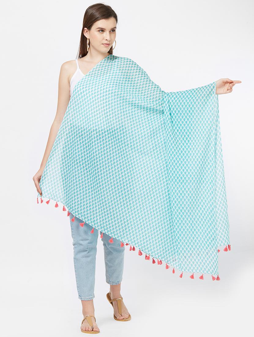 women's printed print stole - 16235360 - Zoom Image - 0