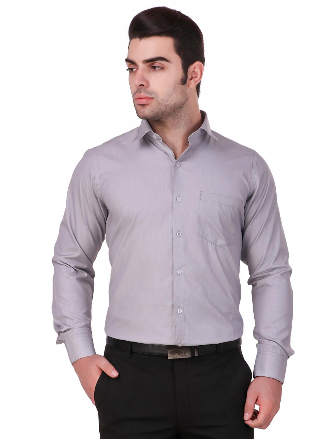purple solid formal shirt - 16236497 - Zoom Image - 0
