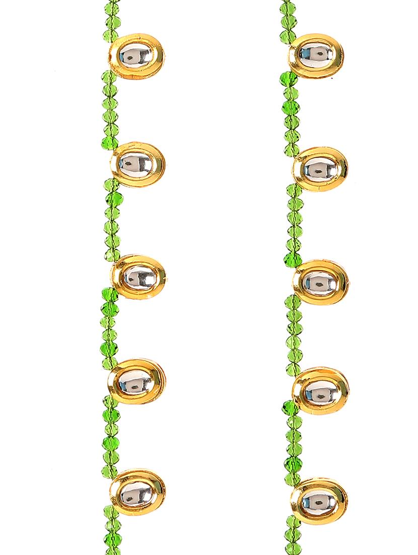 green metal anklet and payal - 16237828 - Standard Image - 3