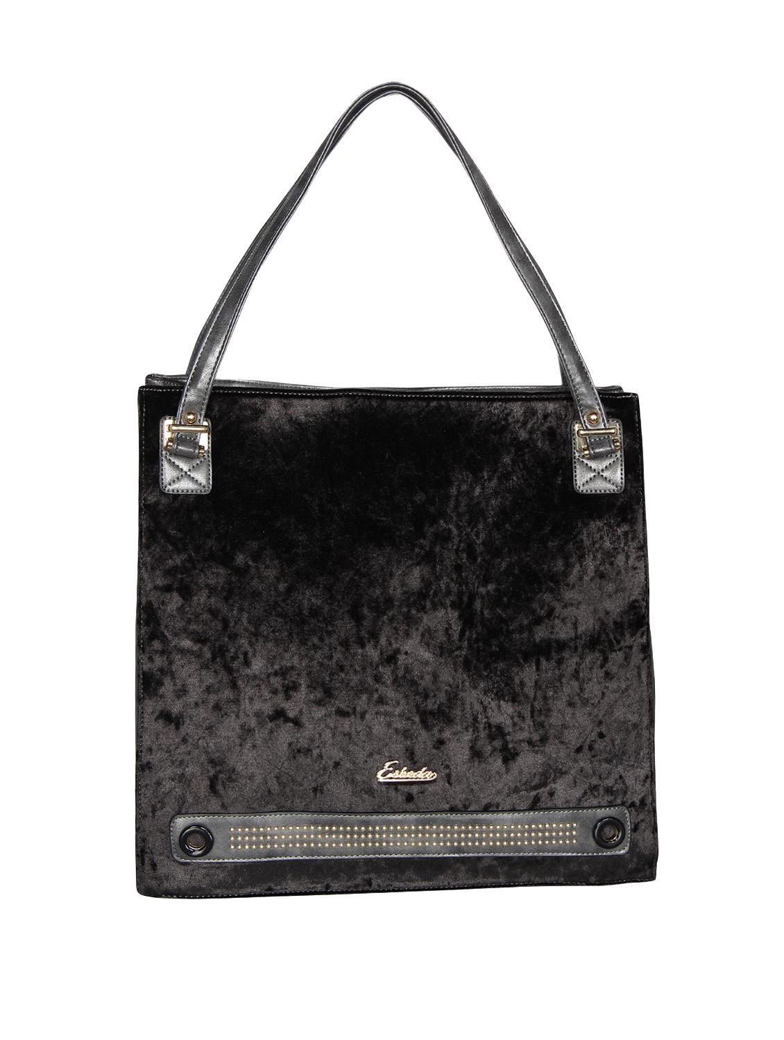 grey leatherette (pu) regular handbag - 16238464 -  Zoom Image - 0