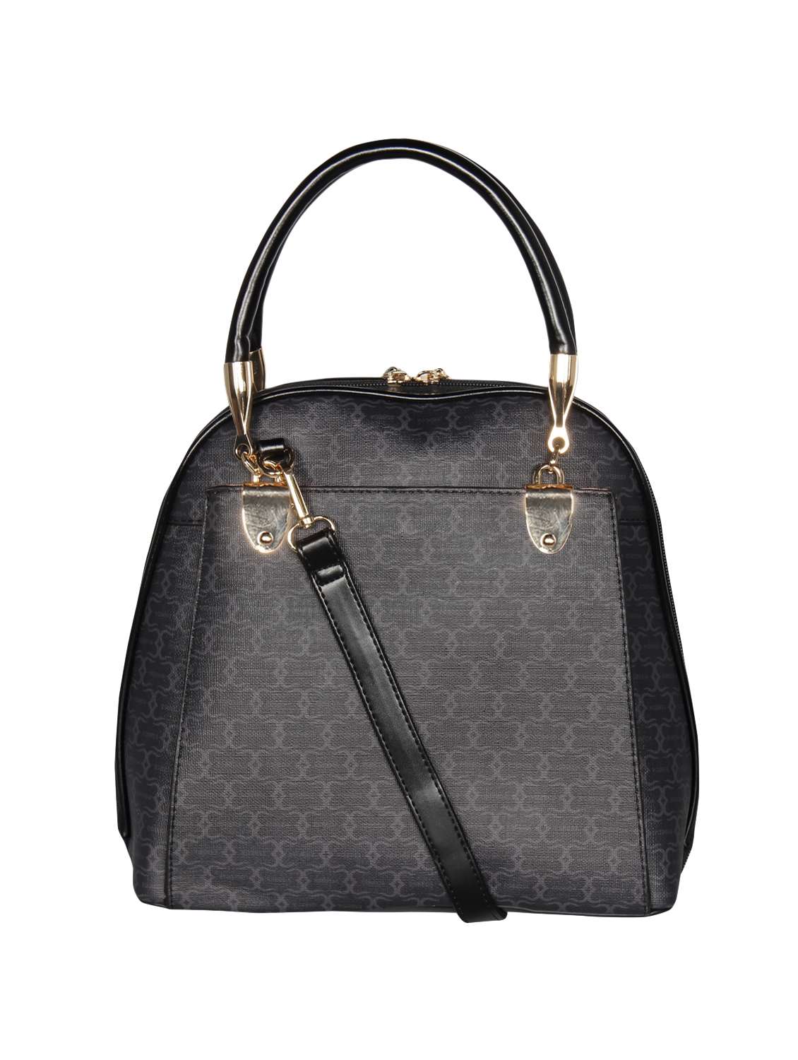 black leatherette (pu) handbag - 16238513 -  Zoom Image - 0
