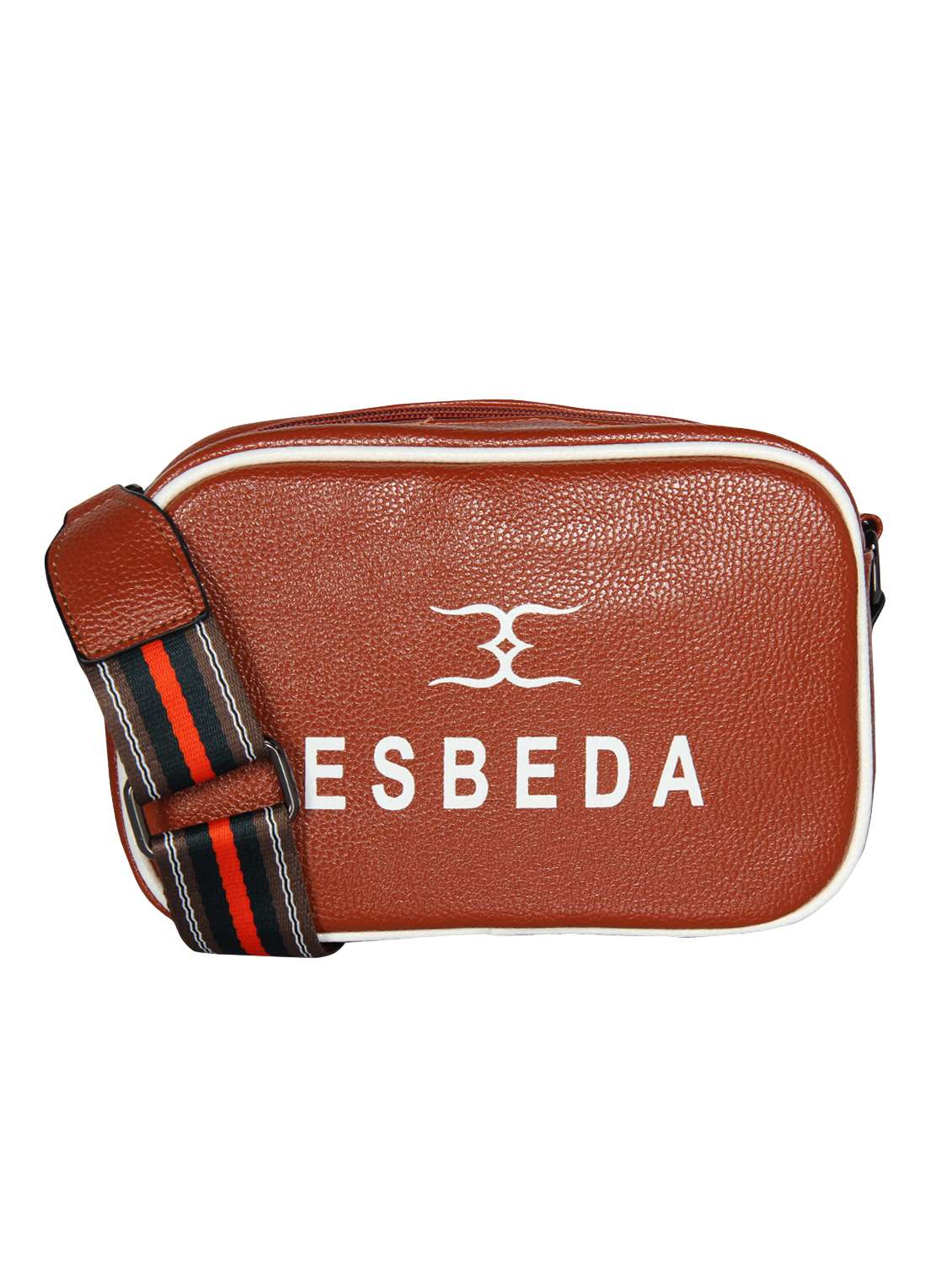 tan leatherette (pu) sling bag - 16238551 - Zoom Image - 0