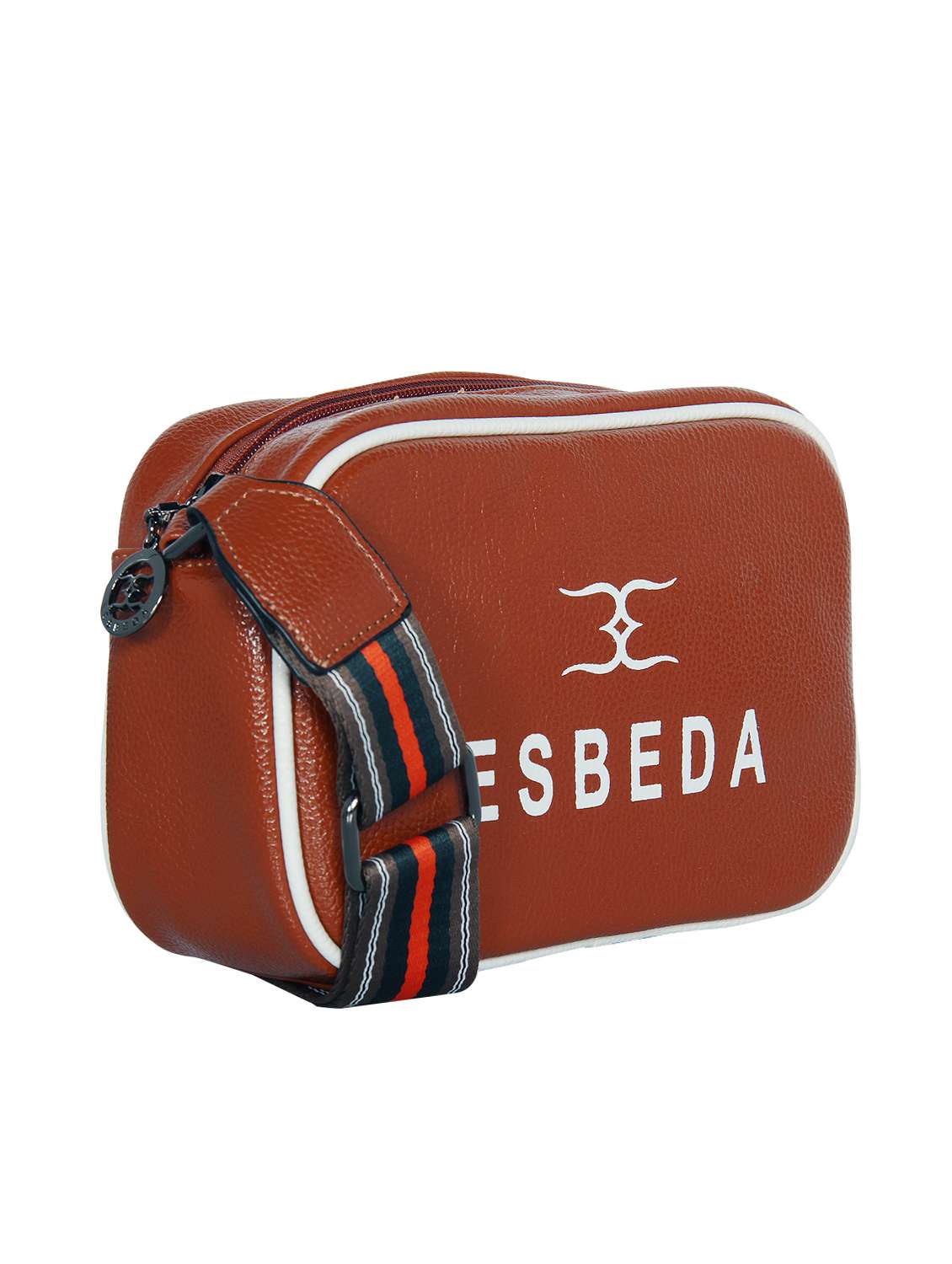 tan leatherette (pu) sling bag - 16238551 - Standard Image - 3