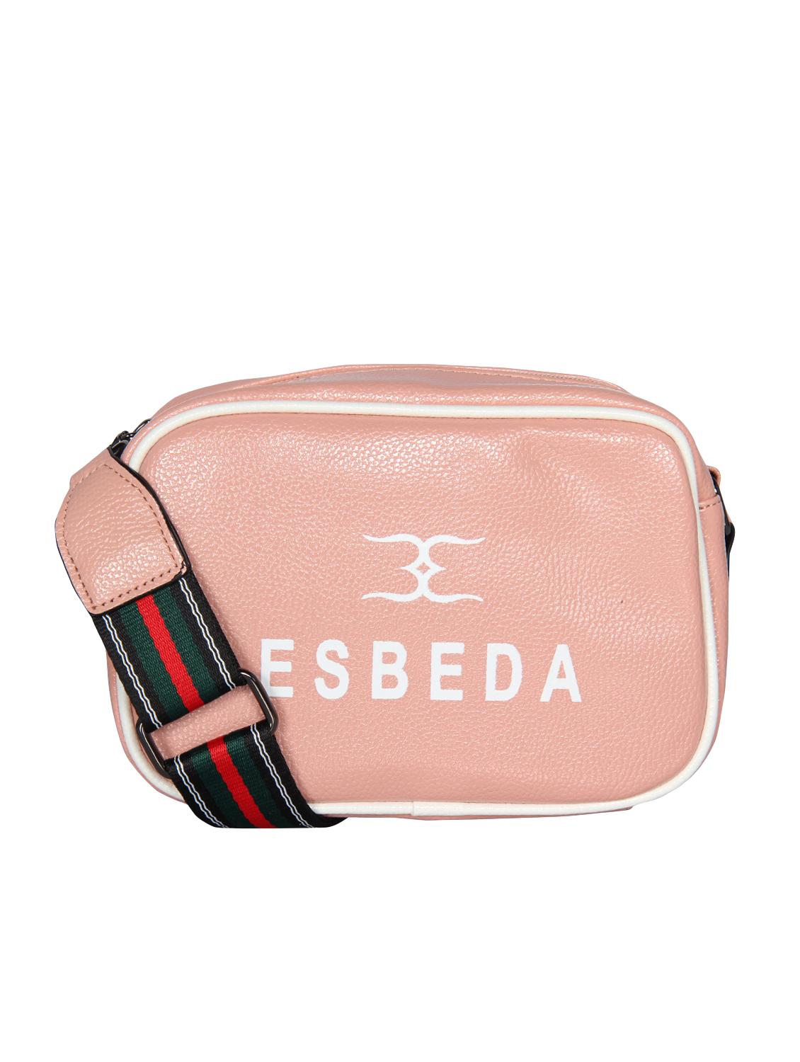 pink leatherette (pu) sling bag - 16238552 - Zoom Image - 0