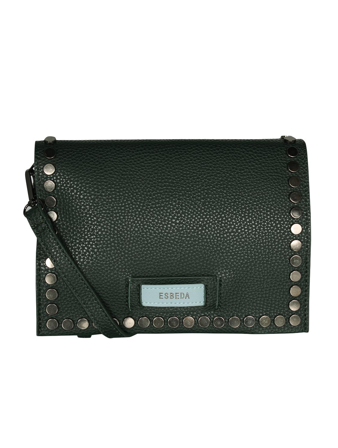 green leatherette (pu) sling bag - 16238557 -  Zoom Image - 0