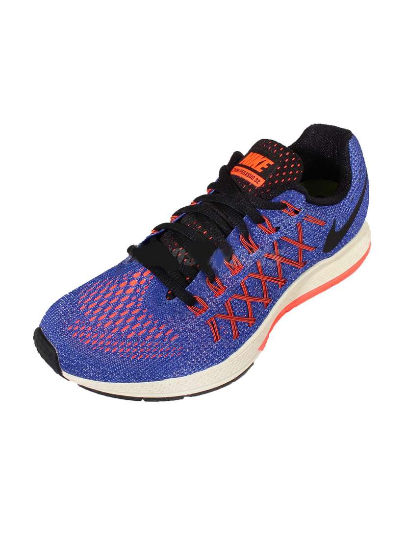 nike air zoom pegasus 32 blue orange running shoes