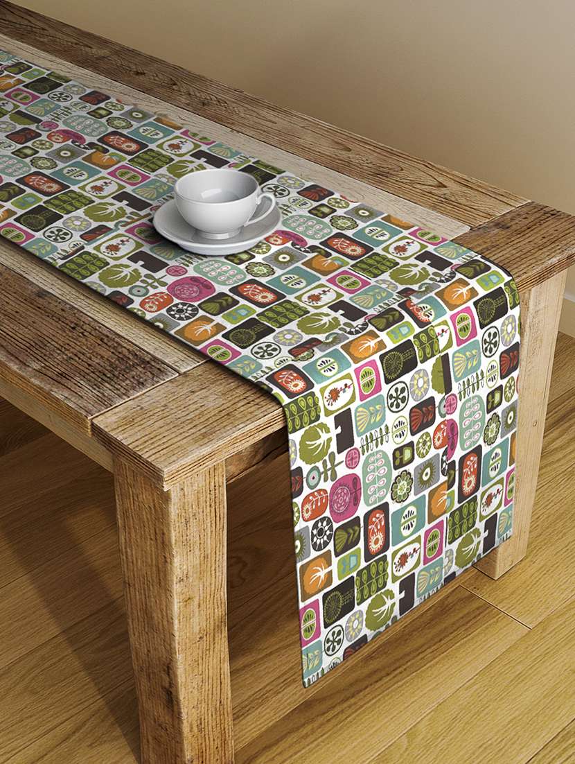 digital printed table runner 13" x 54"