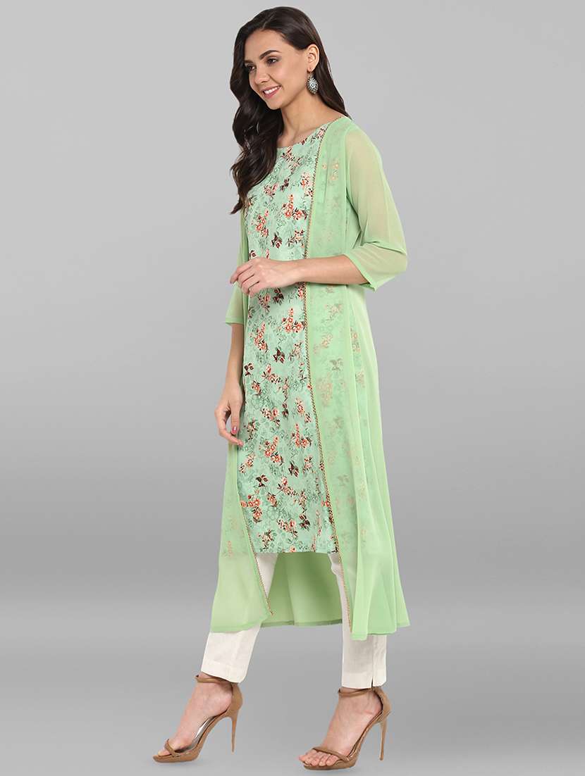 limeroad layered kurtis