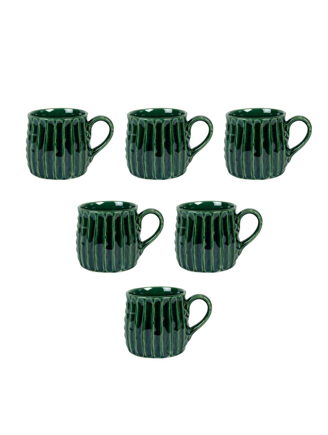 Studio Ceramic Tea/Coffee Mug (Set Of 6)