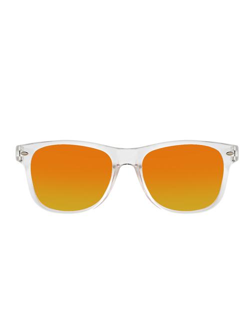 abner orange unisex wayfarer sunglasses - 16253031 -  Standard Image - 0
