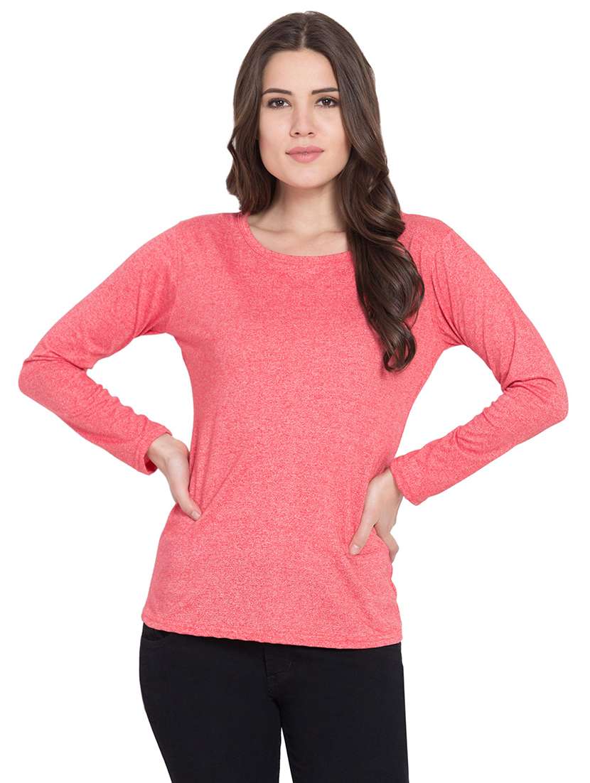 long sleeved round neck tee - 16255405 -  Zoom Image - 0